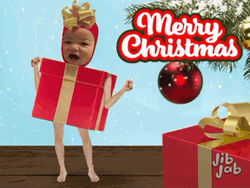 Funny Merry Christmas Daughter Dance GIF