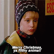 Funny Merry Christmas Kevin MacCallister Home Alone GIF