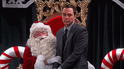 Funny Merry Christmas Sheldon Cooper Big Bang Theory GIF