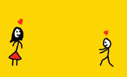 Funny Mother's Day Stickman GIF
