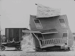 Funny Moving House GIF