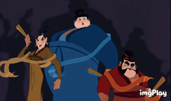 Funny Mulan Joined Chien-Po Ling Yao GIF