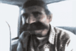 Funny Muslim Guy Grooming Overgrown Mustache GIF
