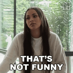 Funny No Vanessa King Reaction GIF