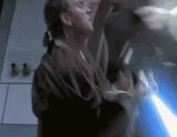 Funny Obi Wan And Qui-Gon Jin Star Wars Meme GIF