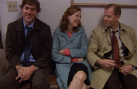 Funny Office Mate Touch GIF