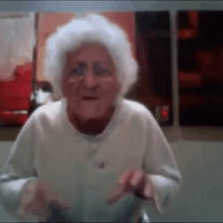 Funny Old Cougar Cat Meow GIF