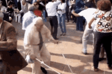 Funny  Old Man Birthday Dancing Energetic GIF
