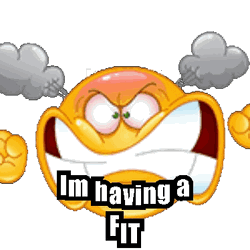 Funny Outraged Emoji Freaking Out GIF