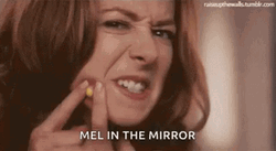 Funny Pimple Popping Explosion GIF