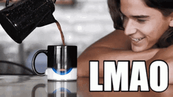 Funny Pouring Coffee LMAO GIF