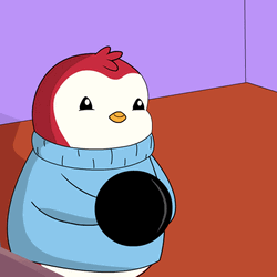 Funny Pudgy Penguin Bowling Fail GIF