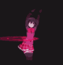 Funny Rikka Takanashi Hula Hoop  GIF
