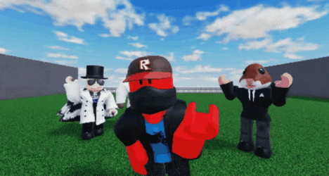 Funny Roblox Girl Outfit GIF
