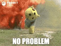 Funny Running Mascot GIF