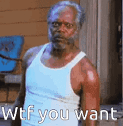 Funny Samuel Jackson What Do You Want GIF