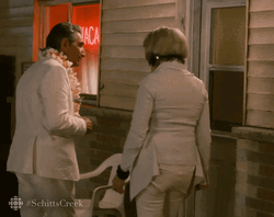 Funny Schitt's Creek Awkward Goodnight GIF