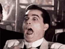 Funny Scream Face Goodfellas GIF