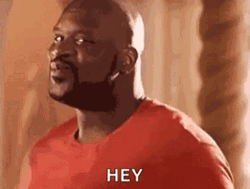 Funny Shaquille O'neal Hey Wiggle GIF