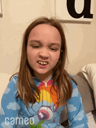 Funny Side Eye Meme Of Teen Girl GIF