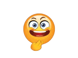 Funny Smiley Face Sticking Out Tongue Sticker