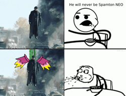Funny Spamton Neo Matrix Meme GIF