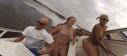 Funny Speed Boat Riding GIF