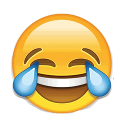 Funny Spinning Laughing Emoji GIF