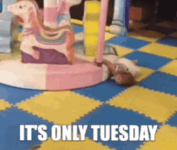 Funny Spooky Tuesday Tired Kid Only Tuesday GIF