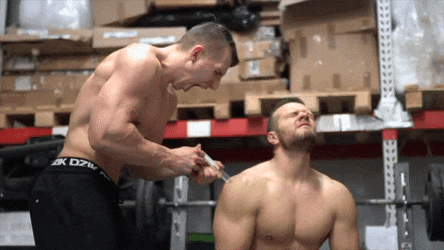Funny Steroid Injection Spurting GIF