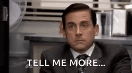 Funny Steve Carell Suspense Tell Me More GIF