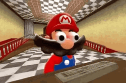 Funny Super Mario Elastic Face