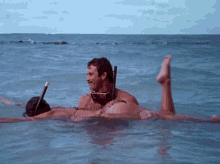 Funny Swimming Lessons GIF