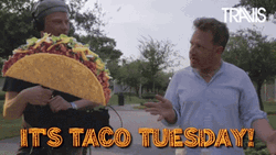 Funny Taco Tuesday Camera Interview GIF