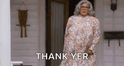Funny Thank You Tyler Perry GIF
