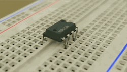 Funny Tiny Crawling Computer Chip GIF