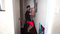 Funny Twerk While Working Out GIF