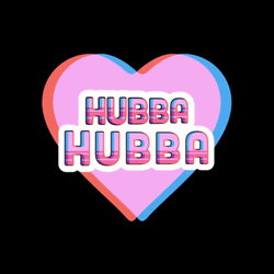 Funny Valentines Heart Hubba Hubba