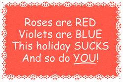 Funny Valentines Roses Are Red Quotes
