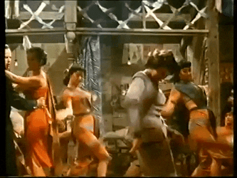 Funny Vintage Partying Hard GIF