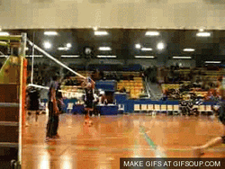 Funny Volleyball Failed Smash