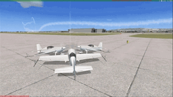 Funny Weird Plane Runway GIF