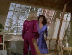 Funny Woman Bitch Slap GIF
