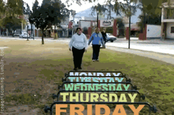 Funny Woman Falling On Tuesday Ramp GIF