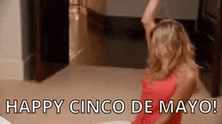 Funny Woman Happy Cinco De Mayo GIF