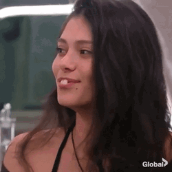 Funny Woman Point No Teeth GIF