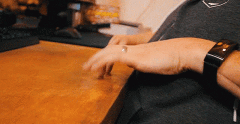 Funny Worker Fake Keyboard Pretending To Work GIF