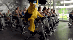 Funny Workout Exercising Don't Wanna Know GIF