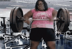 Funny Workout Fitness Exercise Dumbbell GIF