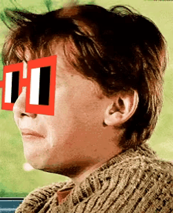 Funny Young Harry Potter GIF